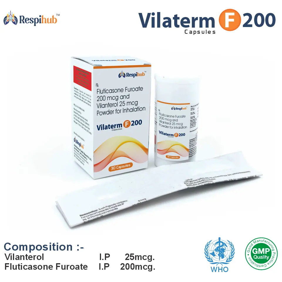 Vilaterm Inhaler for PCD Pharma Franchise